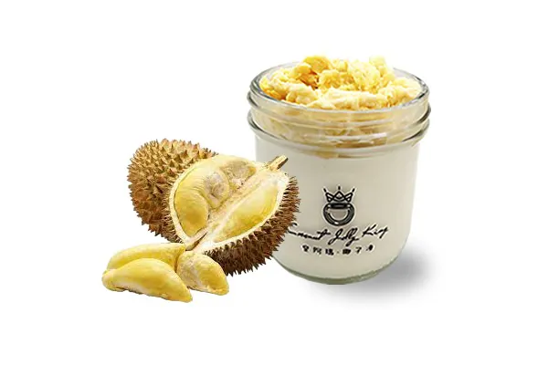 Durian Coconut Jelly at Coconut Jelly King 皇阿玛椰子冻，a Dessert Shop in Mesa